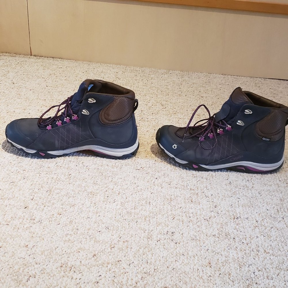 Oboz Sapphire Mid Waterproof Women's Hiking Boots 10.5 Wide
